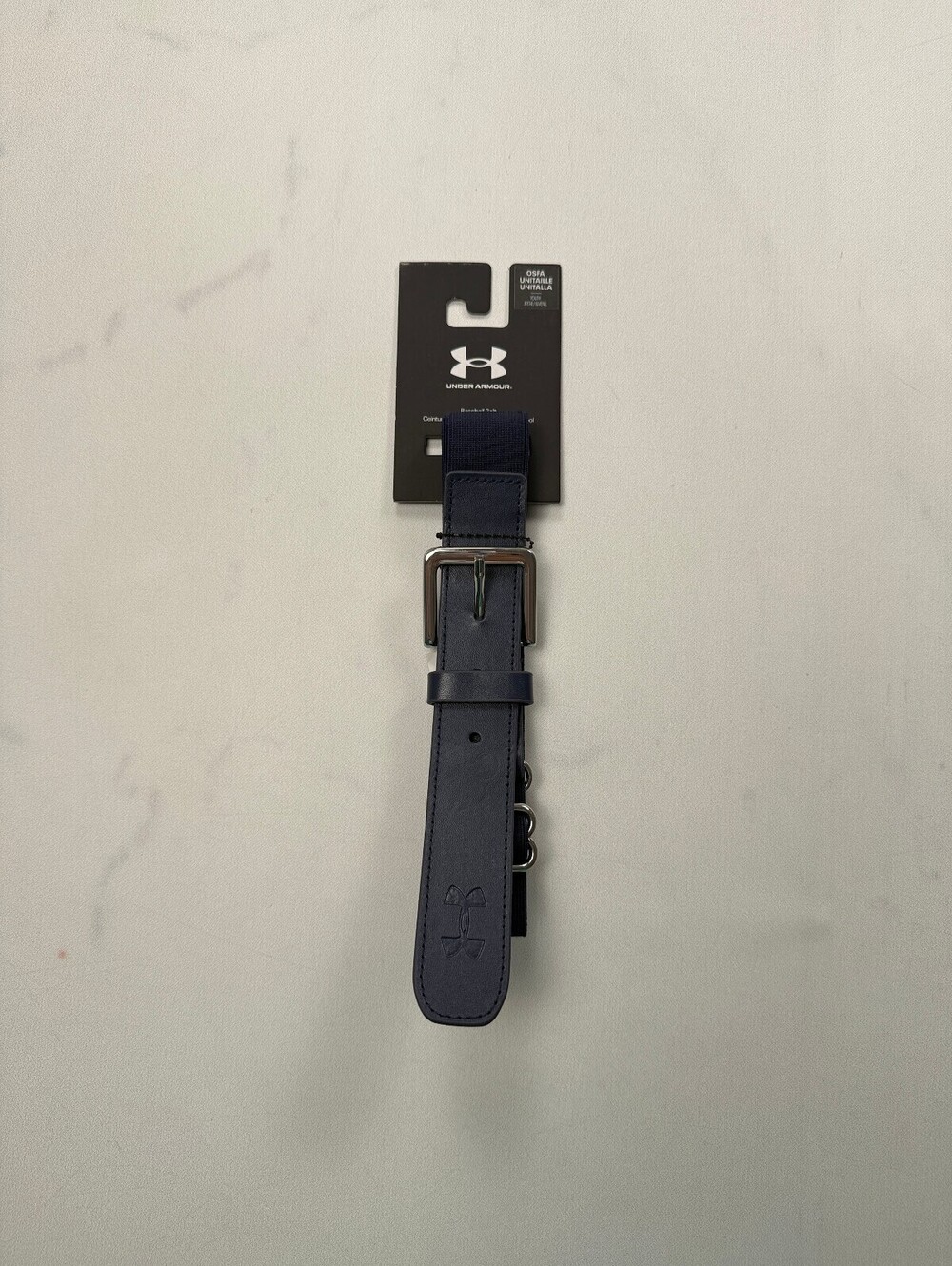 Under Armour Baseball Belt Navy 2010s Adjustable Drawstring - Boys Youth OSFA